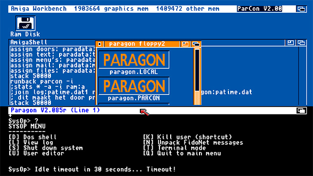 Paragon running on df1:(KS 1.2 & WB 1.3)